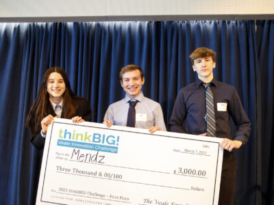 Mendz is announced as the thinkBIG! Challenge Innovation Track Winner